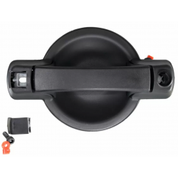 ΛΑΒΗ ΕΞΩΤΕΡΙΚΗ FIAT DOBLO '00-'09 ΣΥΡΟΜΕΝΗΣ ΠΟΡΤΑΣ ΑΡΙΣΤΕΡΗ ΜΑΥΡΗ ΜΕ ΜΗΧΑΝΙΣΜΟ ΚΛΕΙΔΙΟΥ